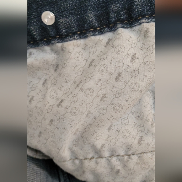 Earl Jeans Dark Blue Denim Jacket - Picture 7 of 10